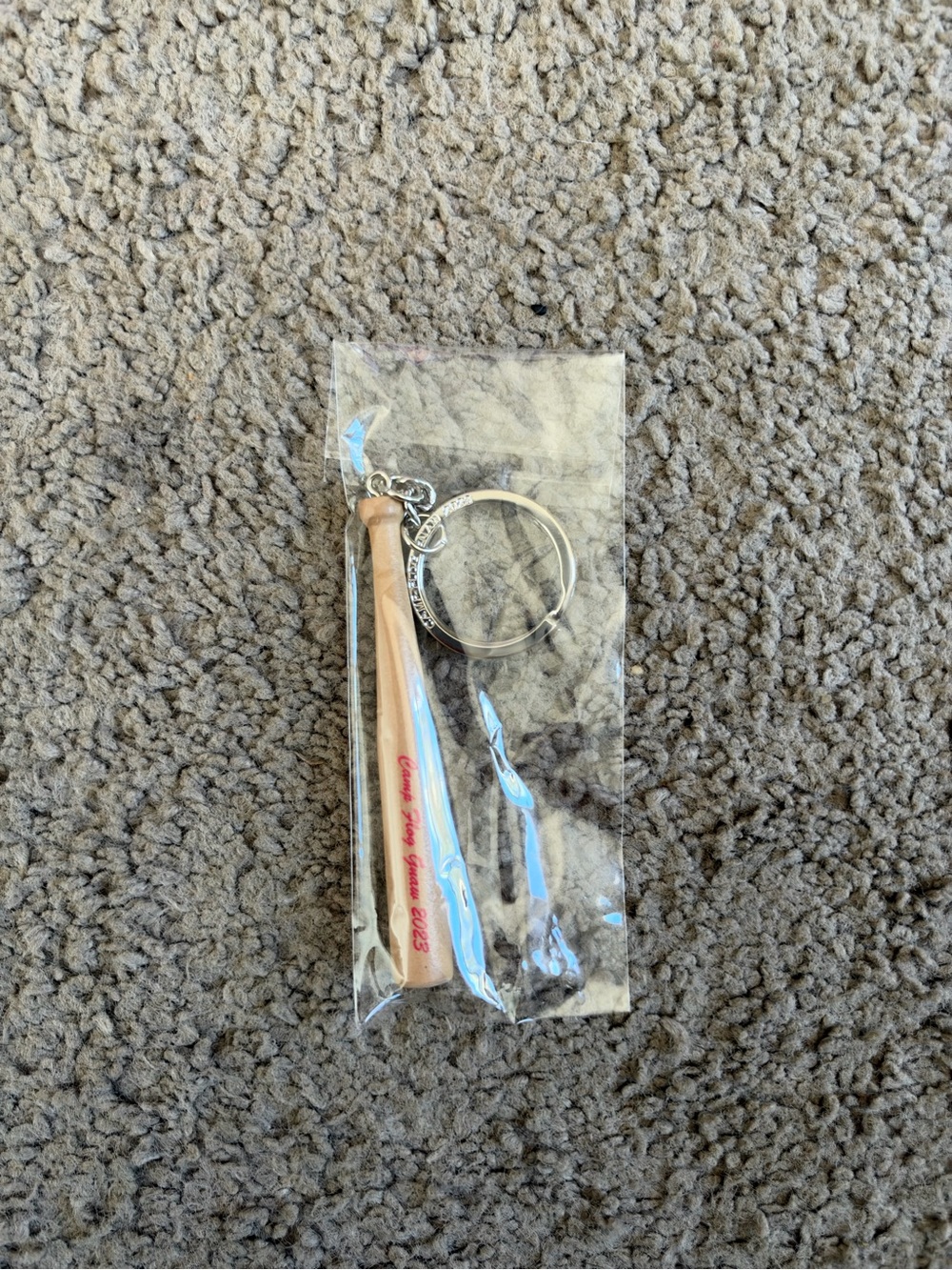 Camp Flog Gnaw 2023 Baseball Bat Keychain